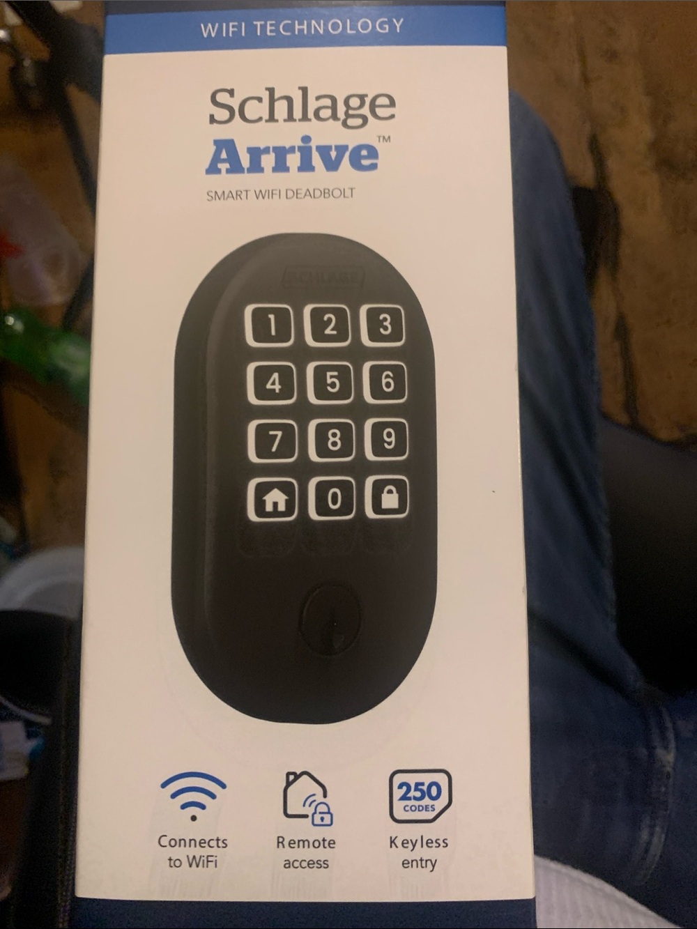 Schlage Arrive Smart WiFi Deadbolt - Black